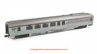 HN4441 Arnold SNCF 3 Coach Pack TEE "Cisalpin" Milan – Paris - Silver livery epoch IV
